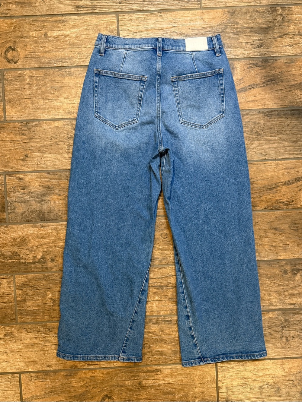 PISTOLA KYRA ANKLE HIGH RISE BOWED ANKLE BARREL JEAN - HIDDEN GEM - Picture 4 of 10